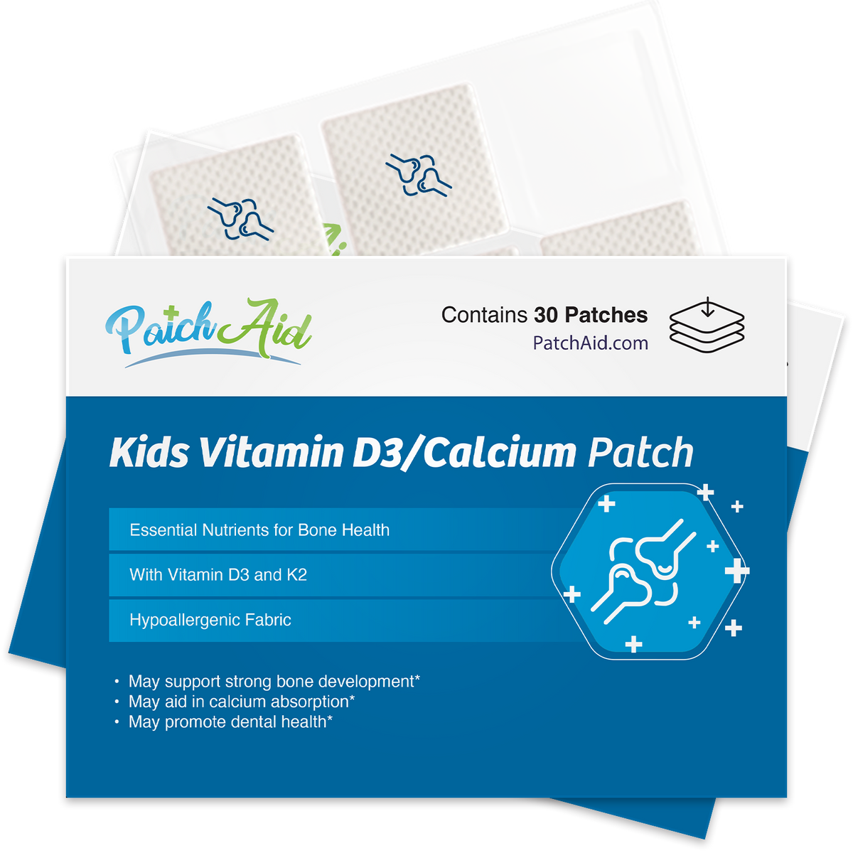 Kids Vitamin D3/Calcium Patch