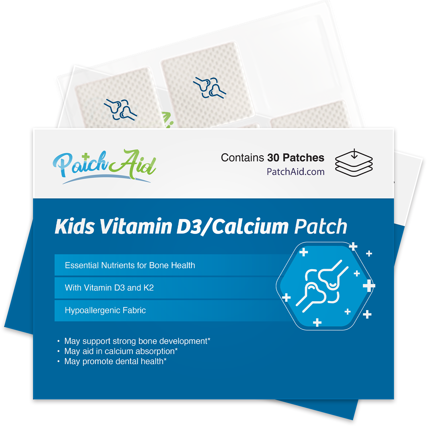 Kids Vitamin D3/Calcium Patch