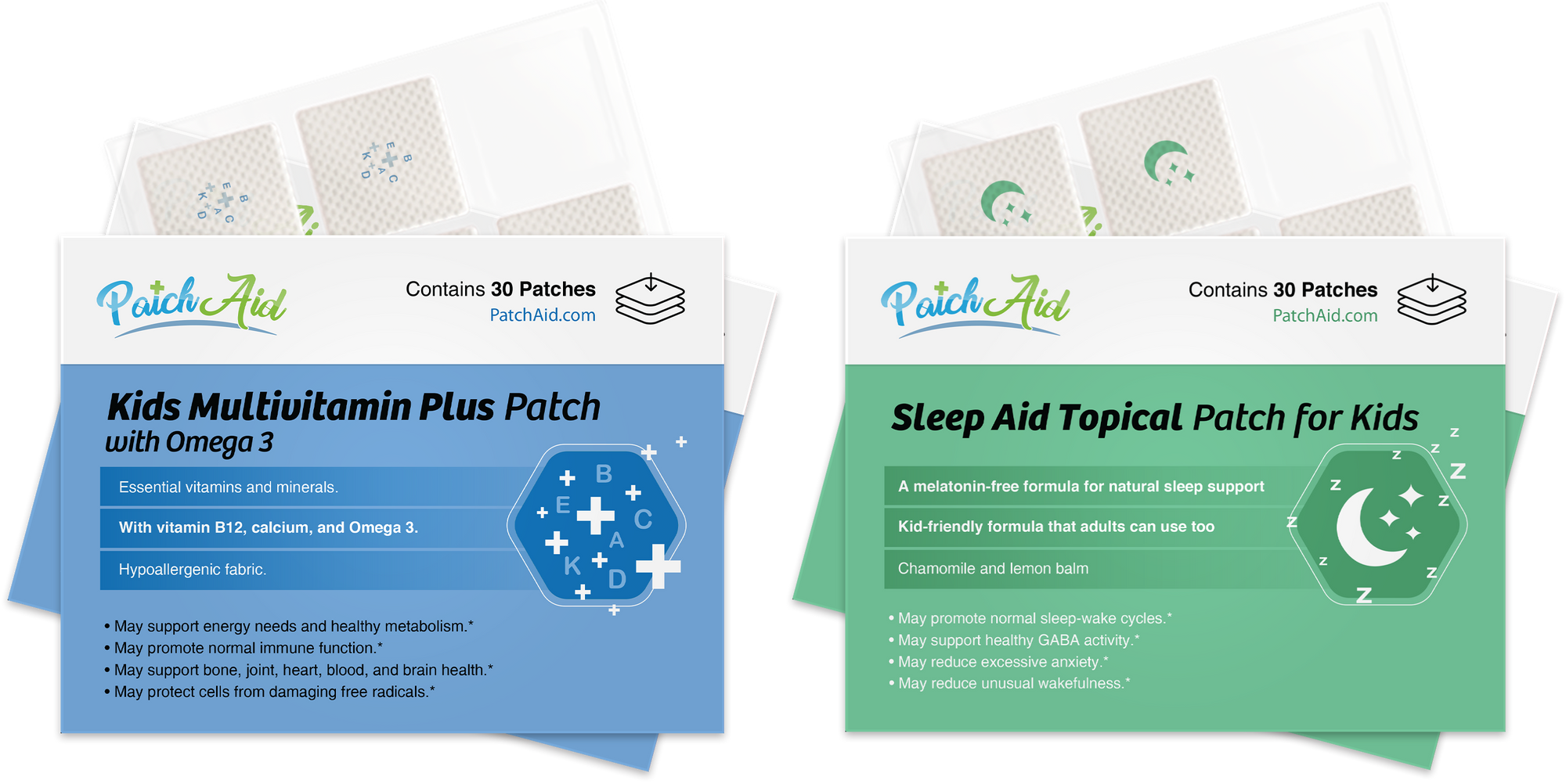 PatchAid Kids Vitamin Patch Pack