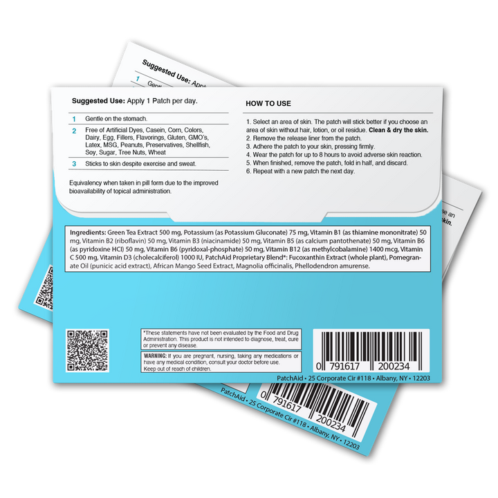Mega Vitamin Patch Pack
