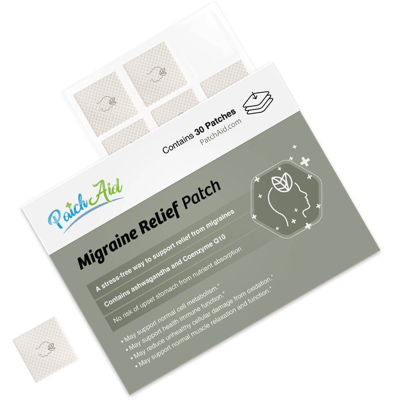 Migraine Relief Patch by PatchAid only 9.85 on PatchAid