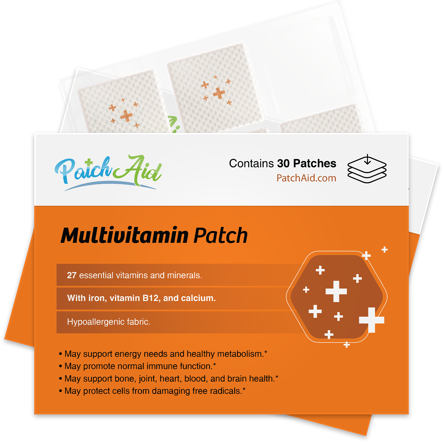 MultiVitamin Plus Topical Vitamin Patch