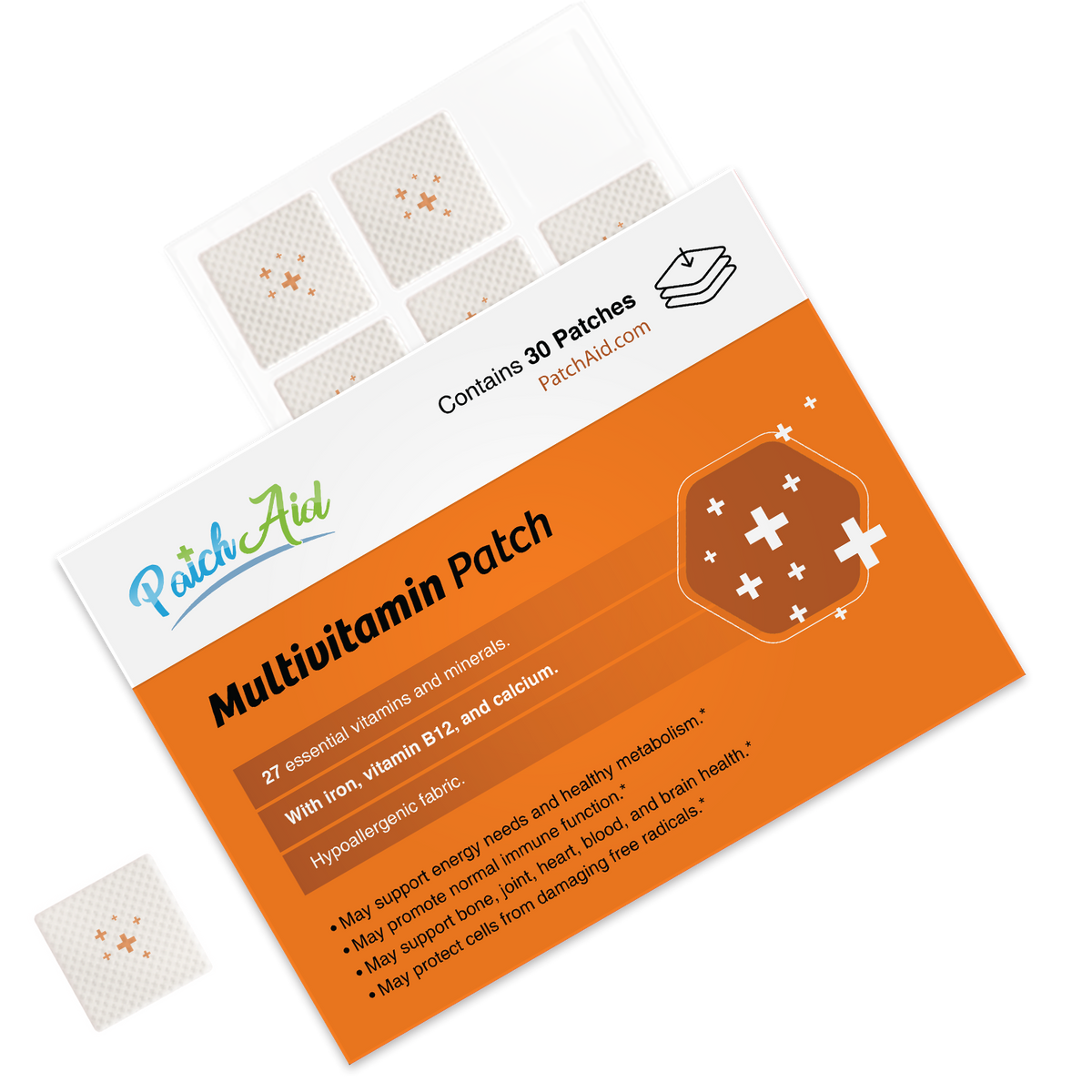 Multivitamin Plus Topical Vitamin Patch