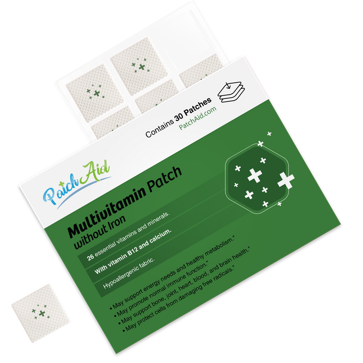 Multivitamin Plus Topical Patch without Iron