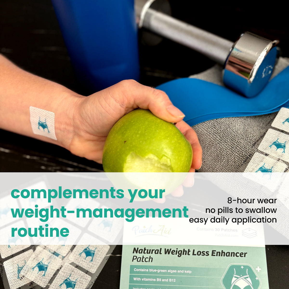 Natural Weight Loss Enhancer Patch - wear up to 8 hours. 