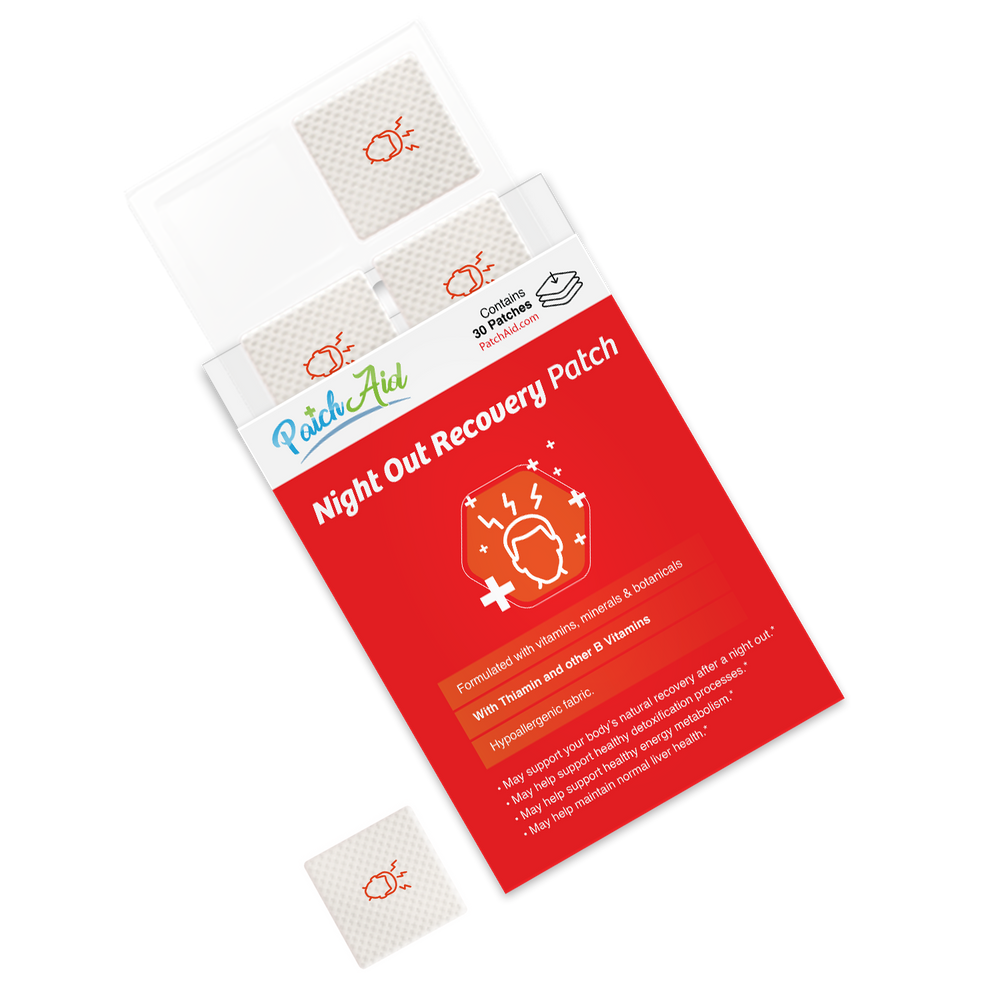 Recovery Patch The Most Effective Hangover Treatment: Hangover Plus Vitamin Patch by ...