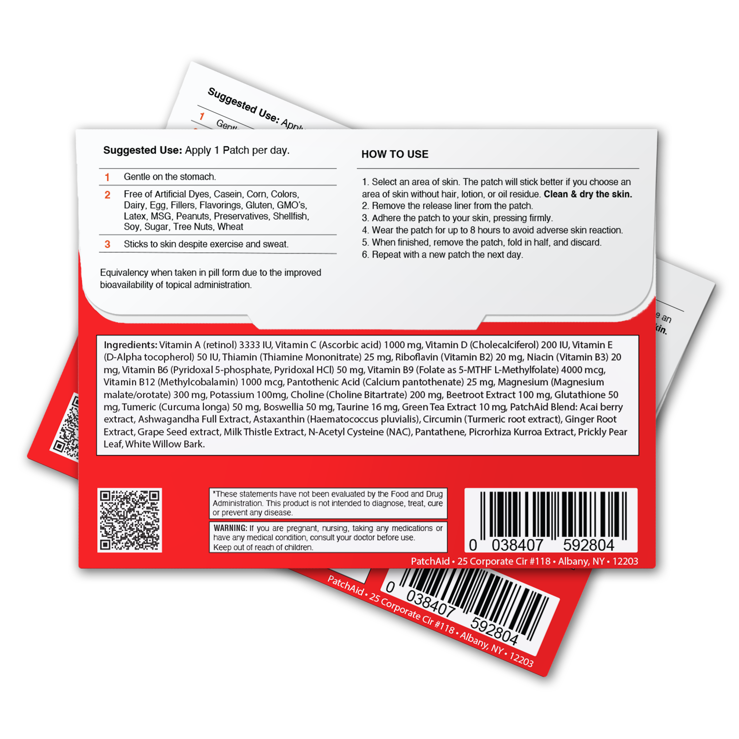 Hangover Plus Vitamin Patch
