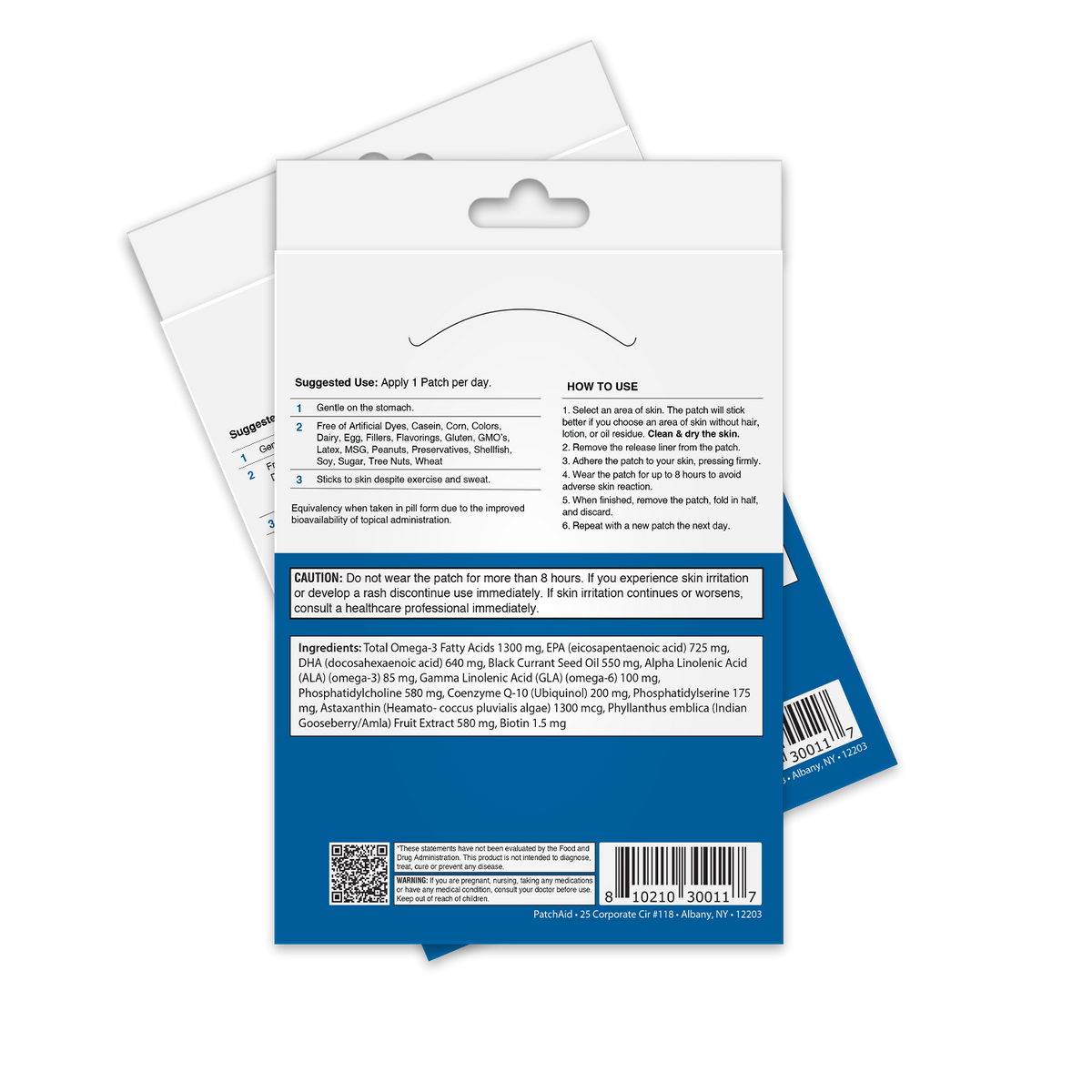 Omega-3 Vitamin Patch