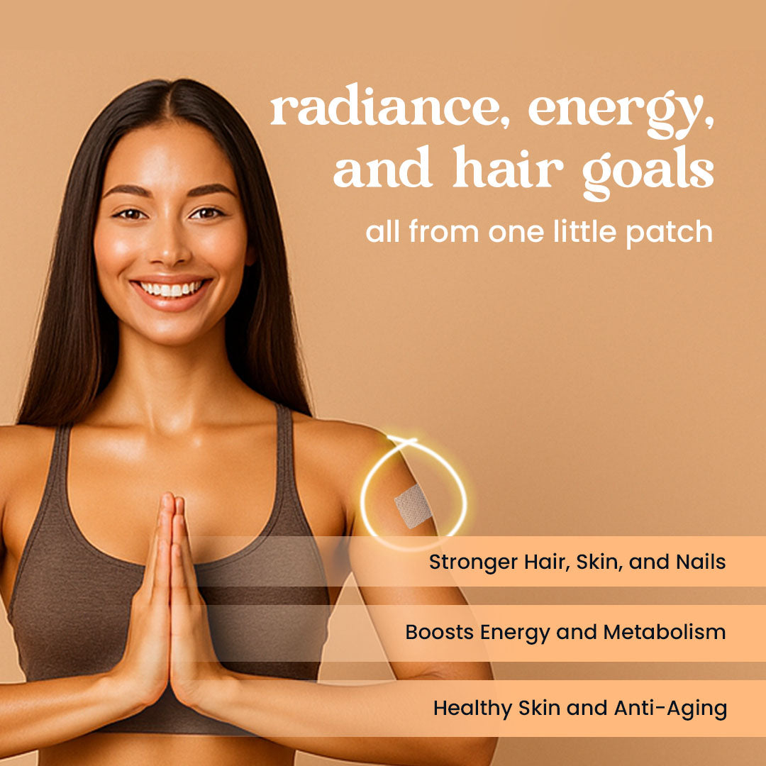 Biotin Plus Vitamin Patch for Hair, Skin, and Nails