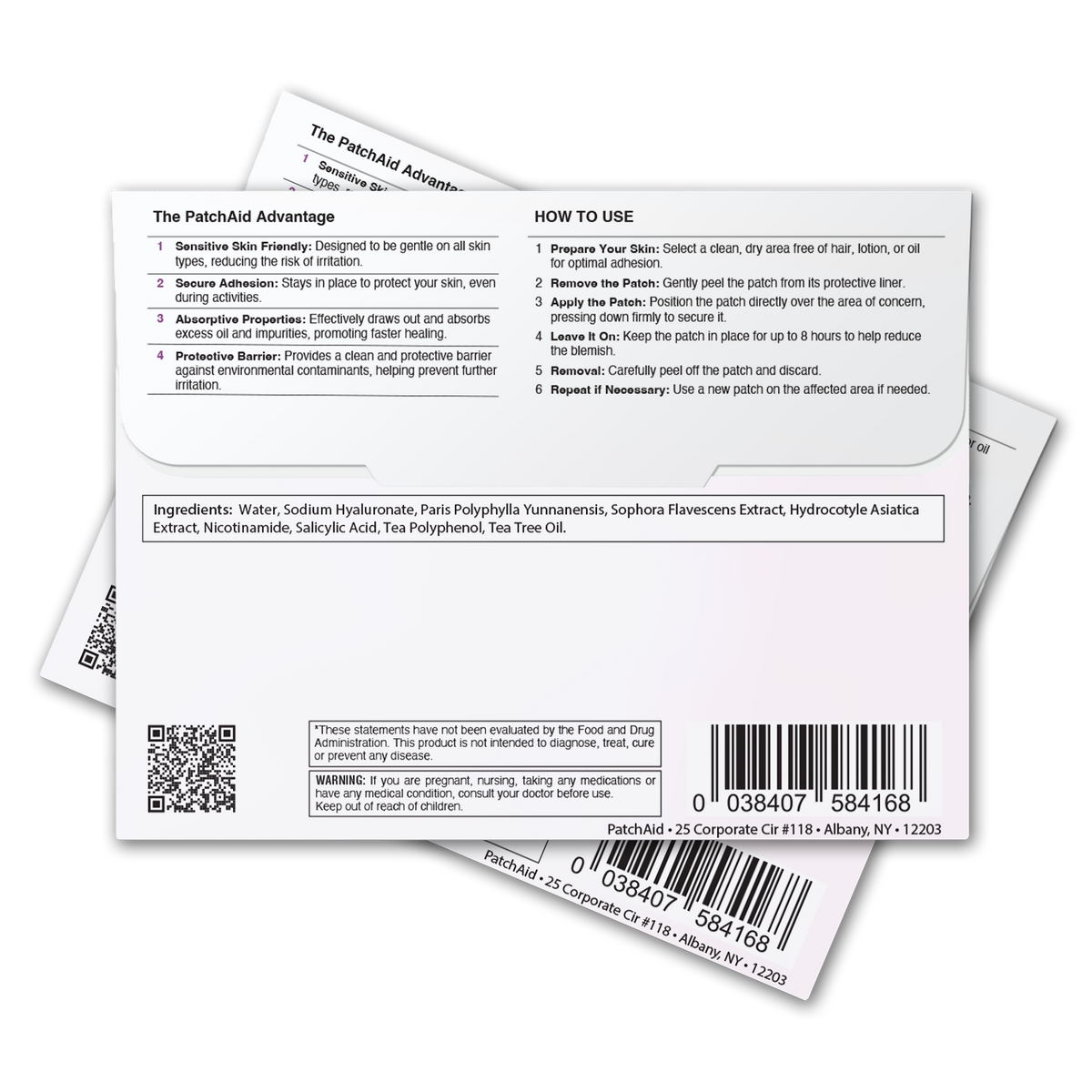 Microneedle Blemish Patch – 9 Patches with Salicylic Acid and Tea Tree Oil