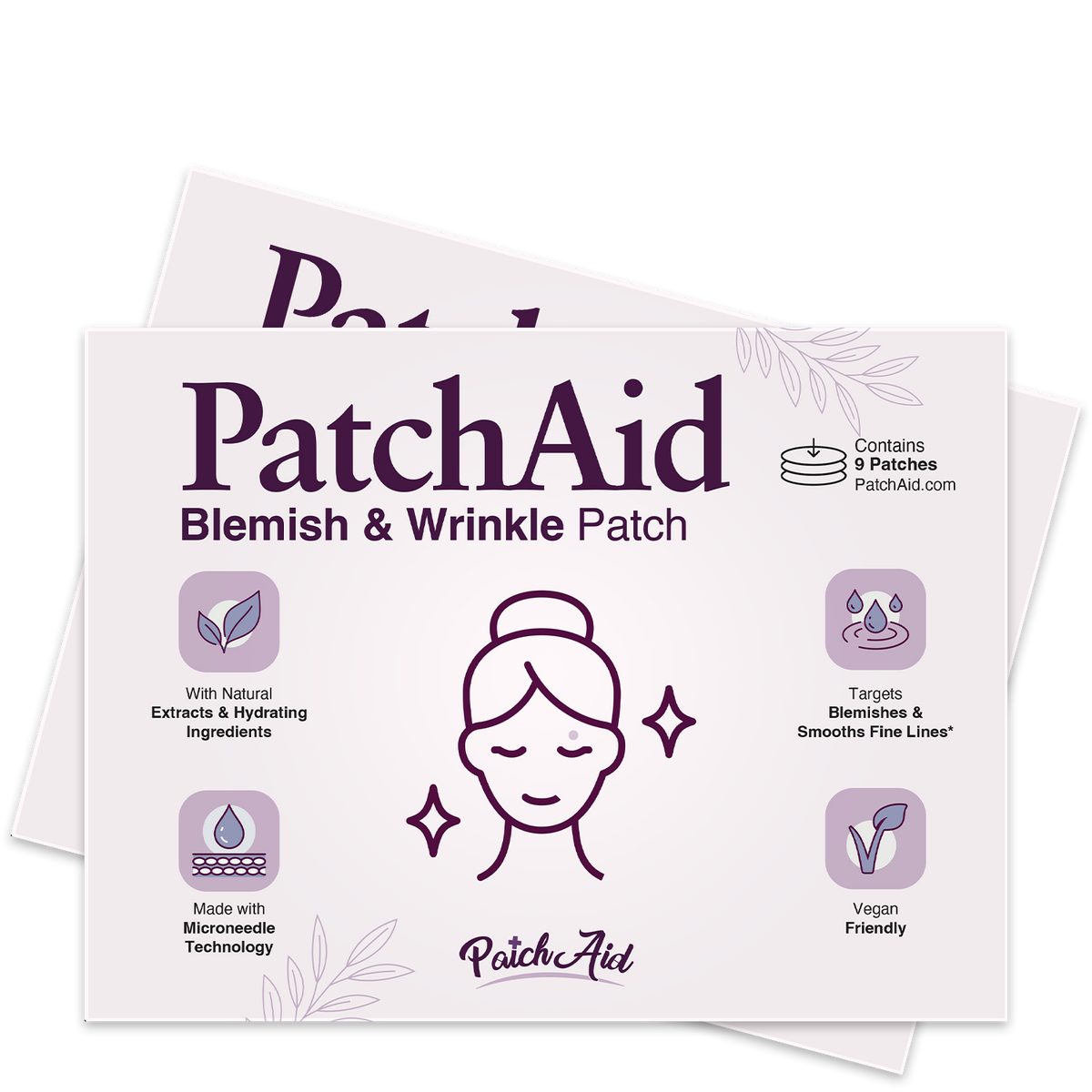 Blemish &amp; Wrinkle Patch with Microneedle Technology