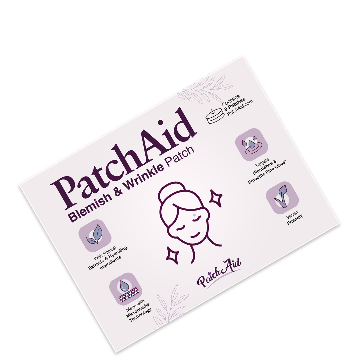 Microneedle Blemish Patch – 9 Patches with Salicylic Acid and Tea Tree Oil