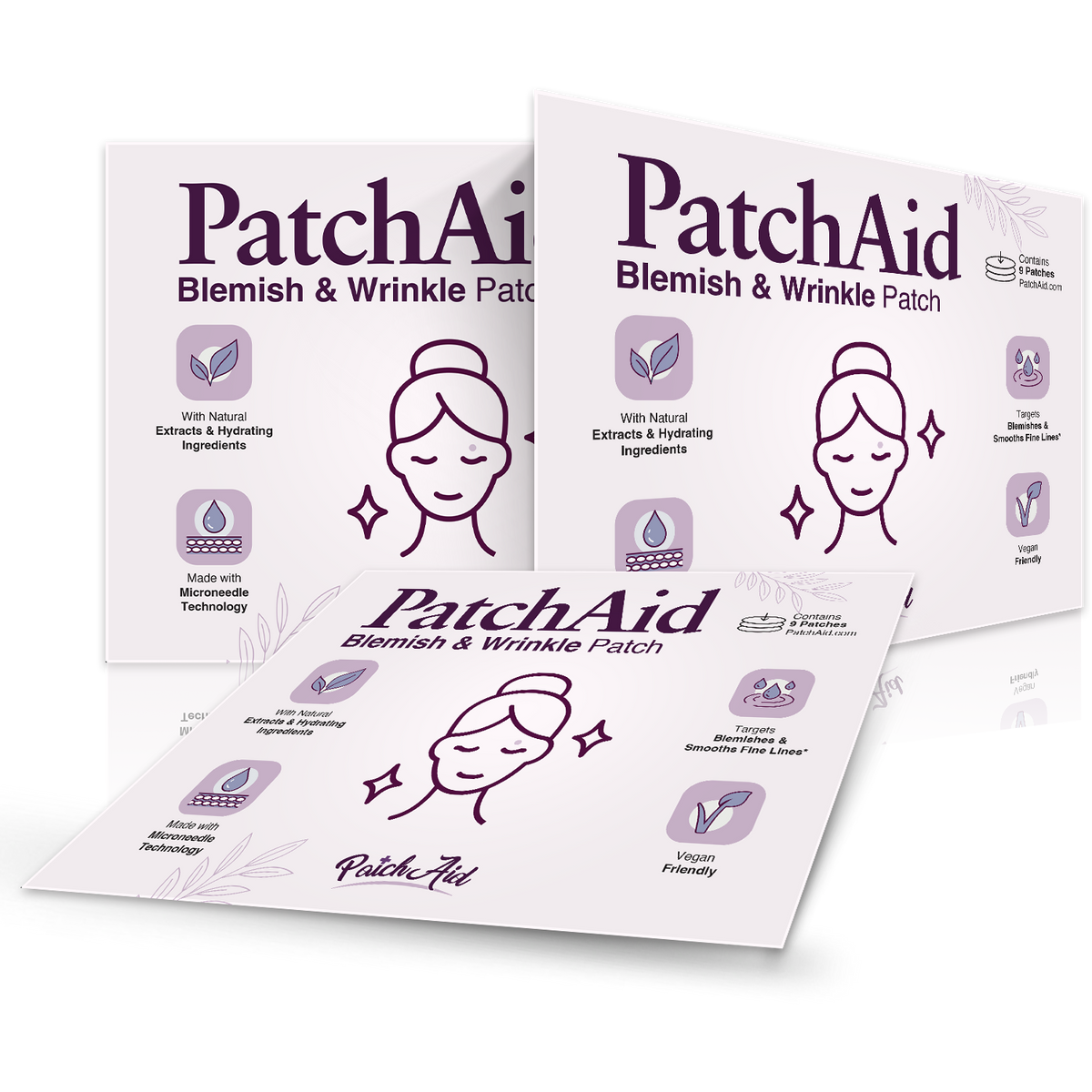 Microneedle Blemish Patch – 9 Patches with Salicylic Acid and Tea Tree Oil