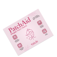 Pimple Patch Hearts – 72 Hydrocolloid Patches in 2 Heart Sizes with Tea Tree Oil