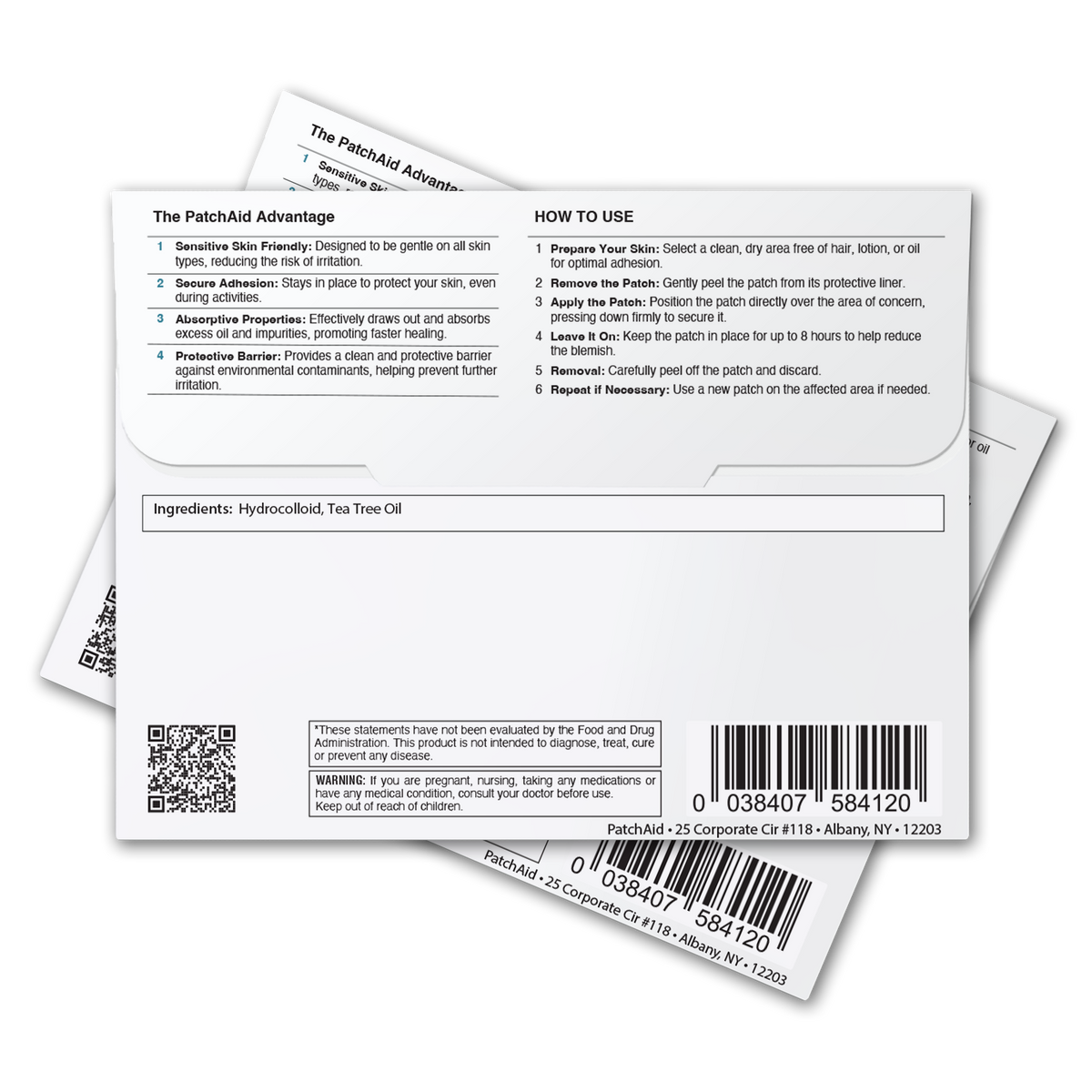 Pimple Patch Ultra – 48 Invisible Hydrocolloid Patches with Tapered Edges