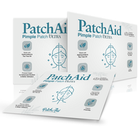 Pimple Patch Ultra – 48 Invisible Hydrocolloid Patches with Tapered Edges
