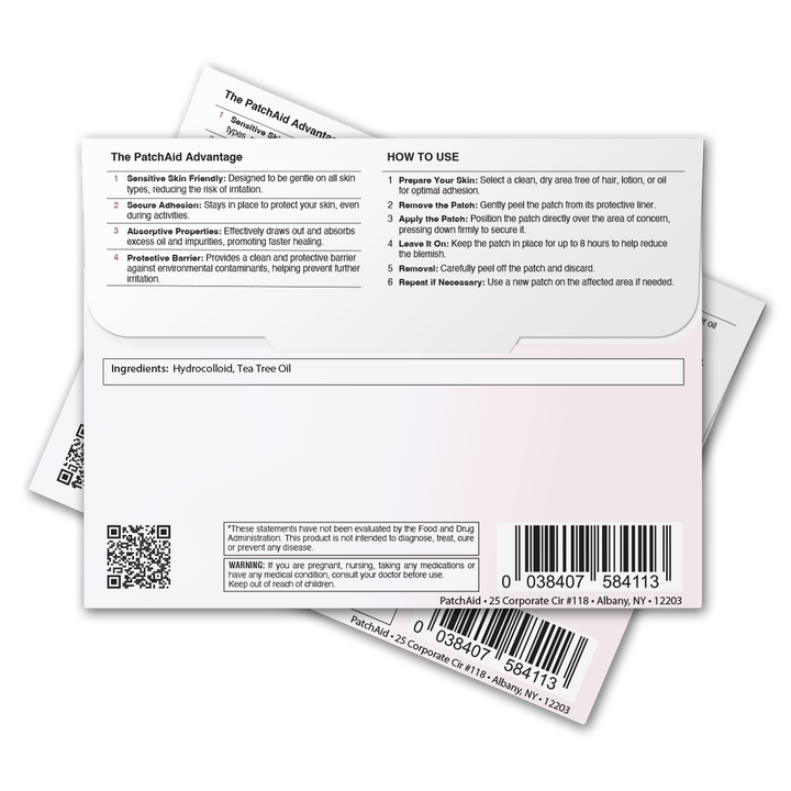 Pimple Patch XL – 10 Extra-Large Hydrocolloid Patches for Face and Body
