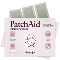 Pimple Patch XL – 10 Extra-Large Hydrocolloid Patches for Face and Body