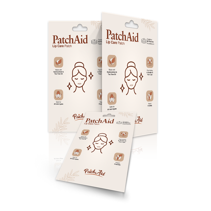 Lip Care Patch – 48 Hydrocolloid Patches with Tea Tree Oil