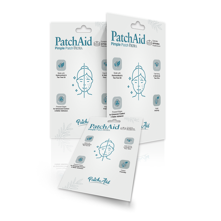 Pimple Patch Ultra – 48 Invisible Hydrocolloid Patches with Tapered Edges