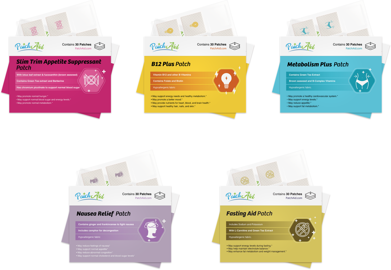 Premium Metabolic Support Patch Pack
