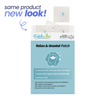 Same product, new look - Relax & Unwind Patch