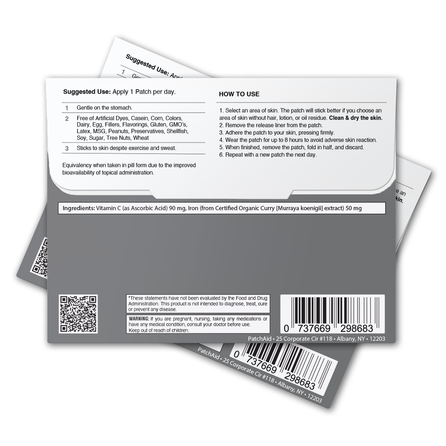 Joint & Bone Health Patch Pack