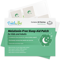 Melatonin-Free Sleep Aid Topical Patch for Kids and Adults