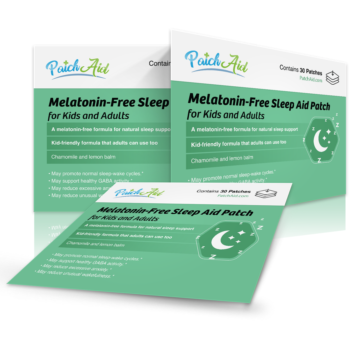 Melatonin-Free Sleep Aid Topical Patch for Kids and Adults