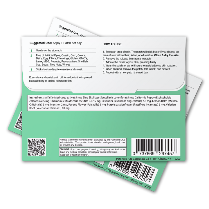 Family Bedtime Vitamin Patch Pack