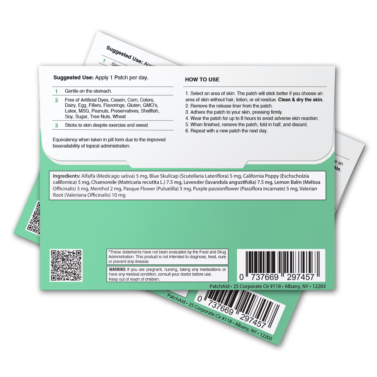 Sleep Aid Topical Patch for Kids (Melatonin-Free)