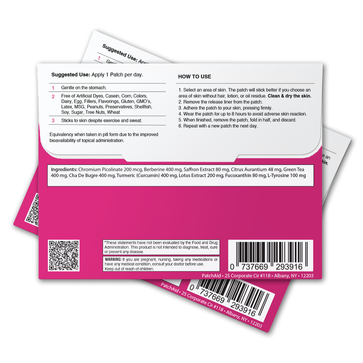 Slim Trim Appetite Suppressant Patch