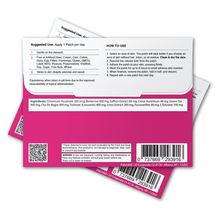 Turbo Weight Loss Vitamin Patch Pack