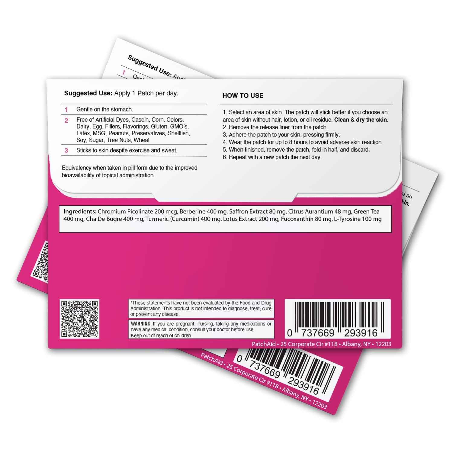 Slim Trim Appetite Suppressant Patch