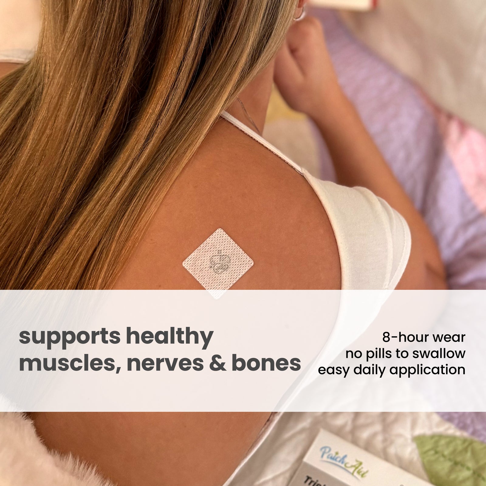 Triple Magnesium Complex Patch - 8-hour wear