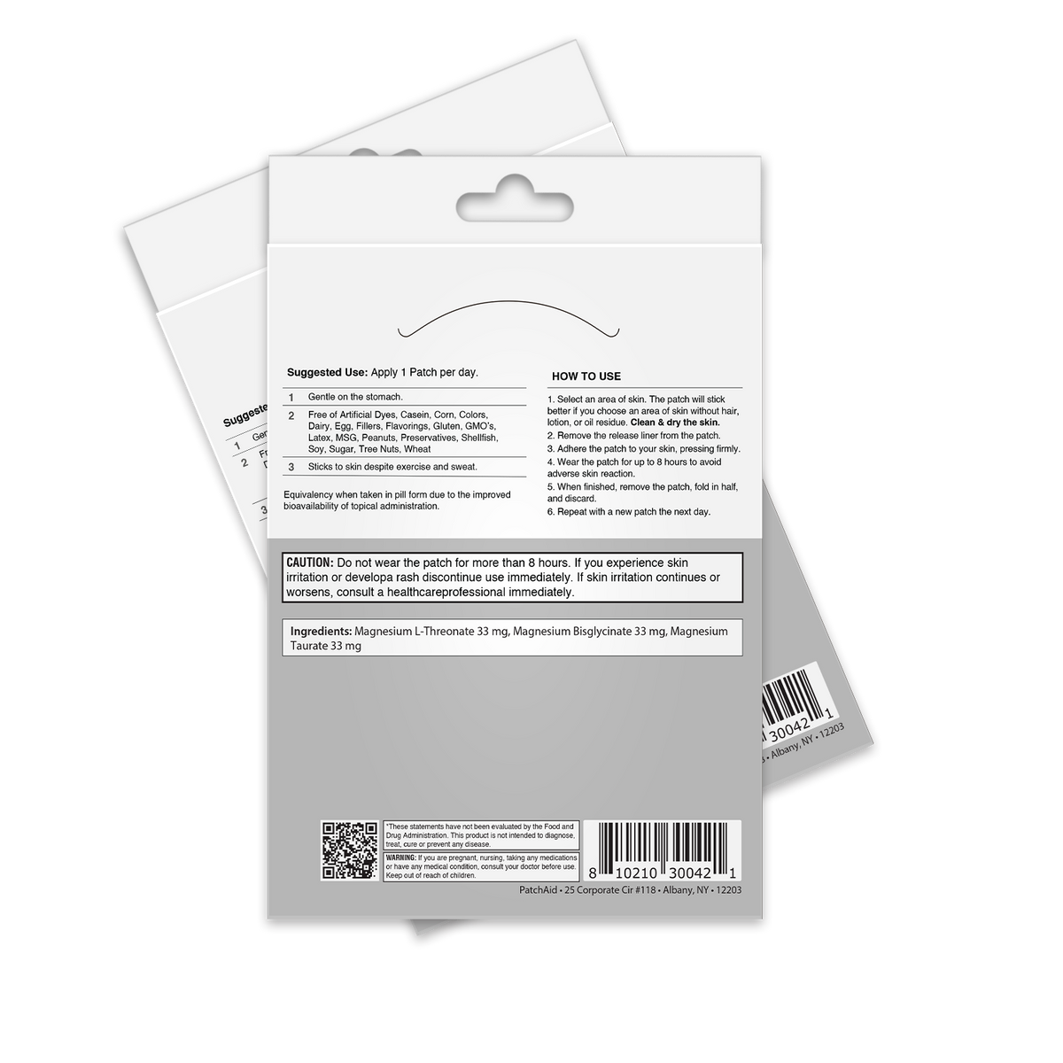 Triple Magnesium Complex Patch