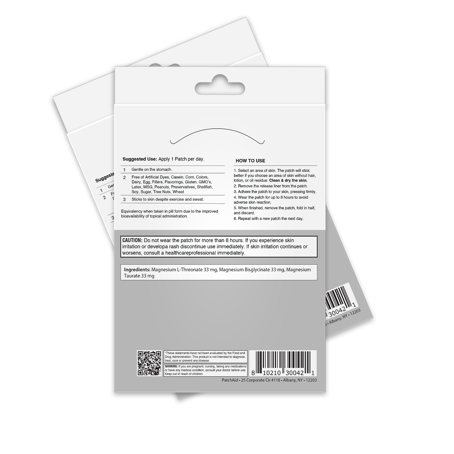 Triple Magnesium Complex Patch