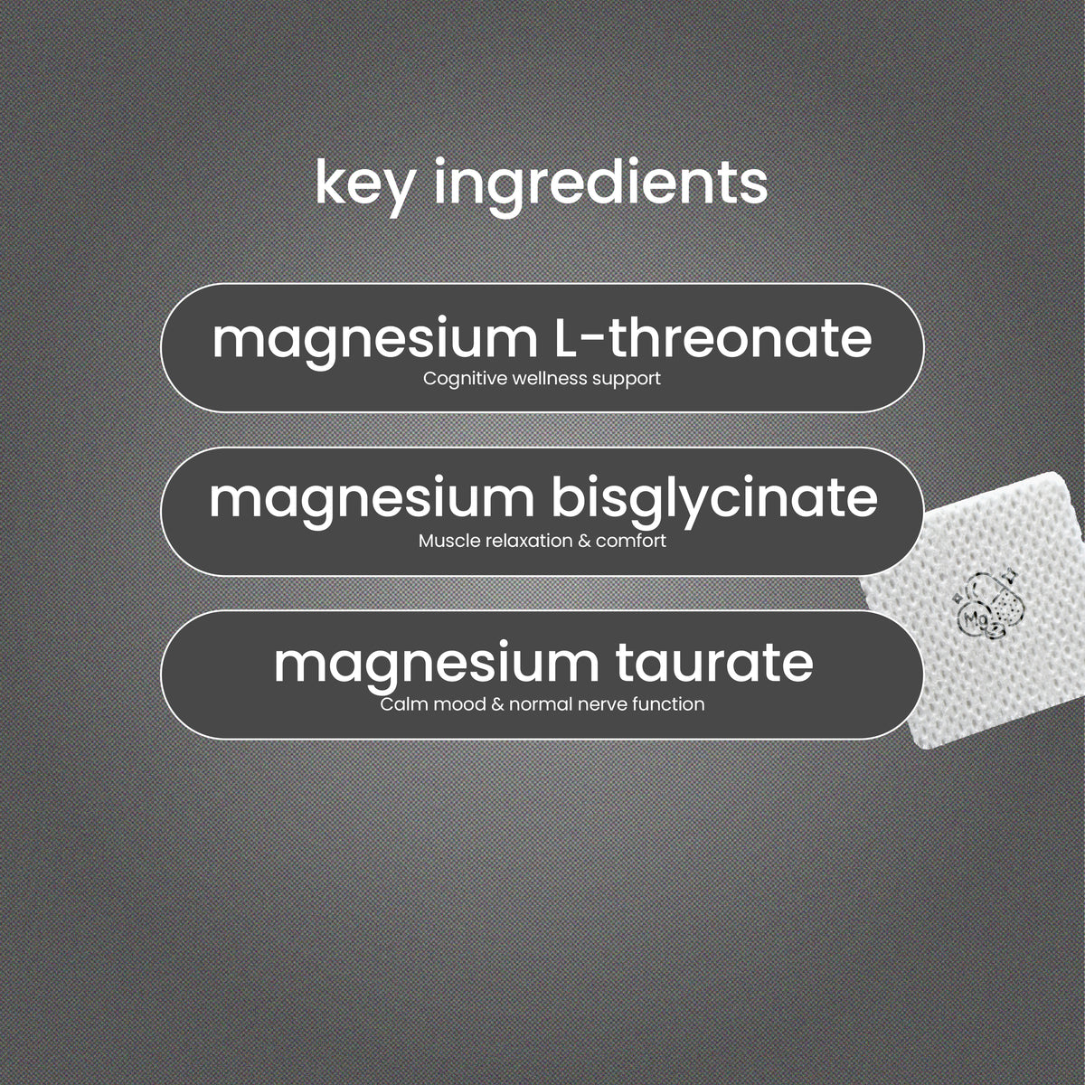 Triple Magnesium Complex Patch - 8-hour wear