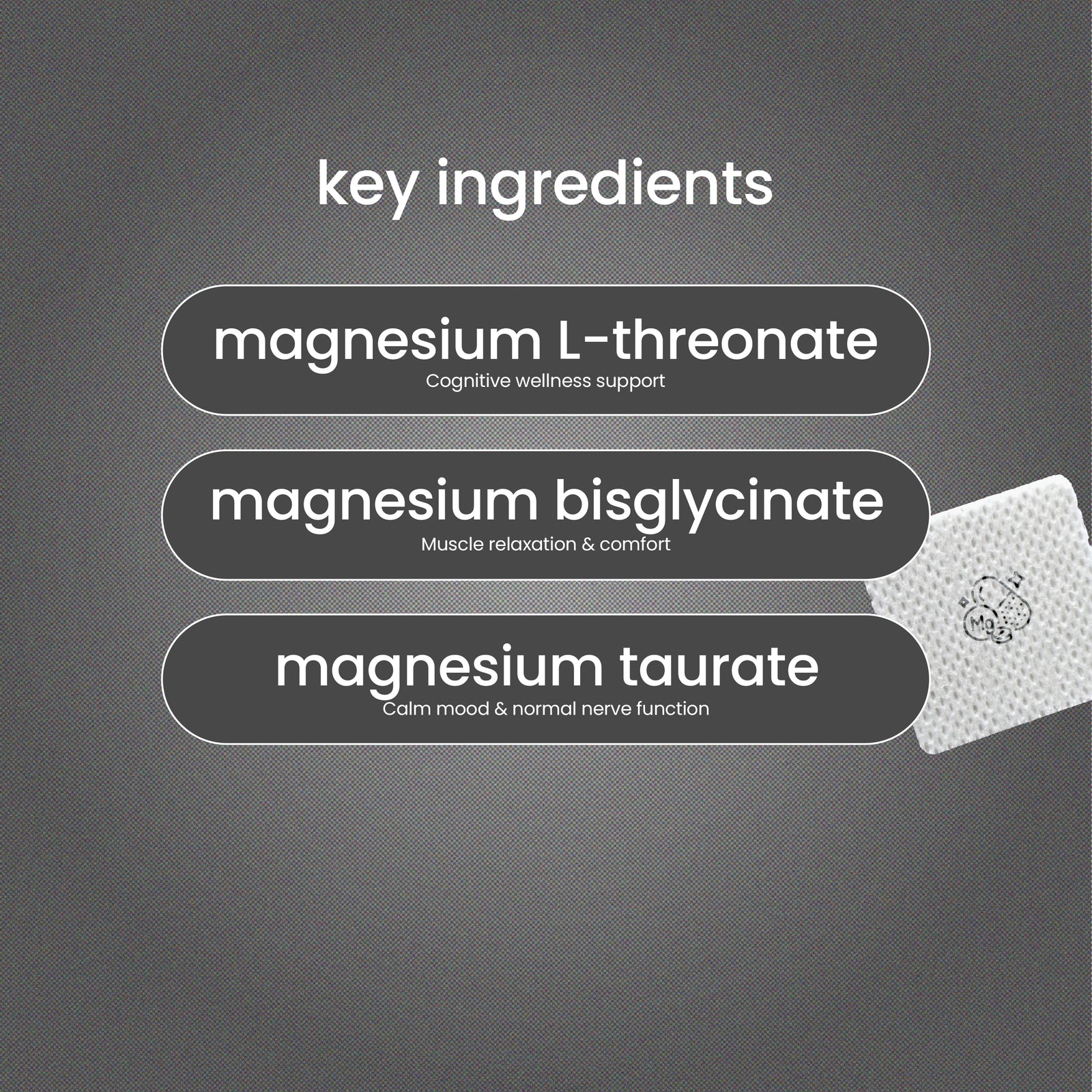 Triple Magnesium Complex Patch - 8-hour wear