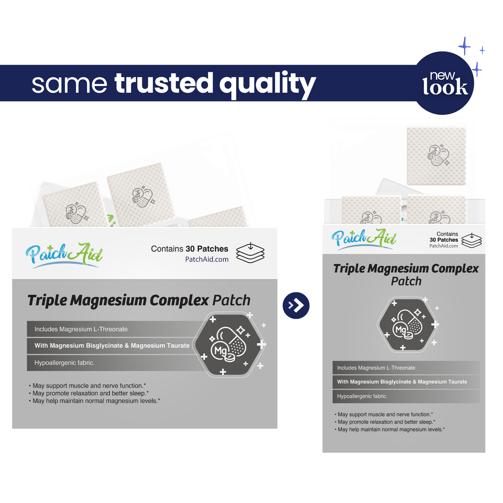 Triple Magnesium Complex Patch