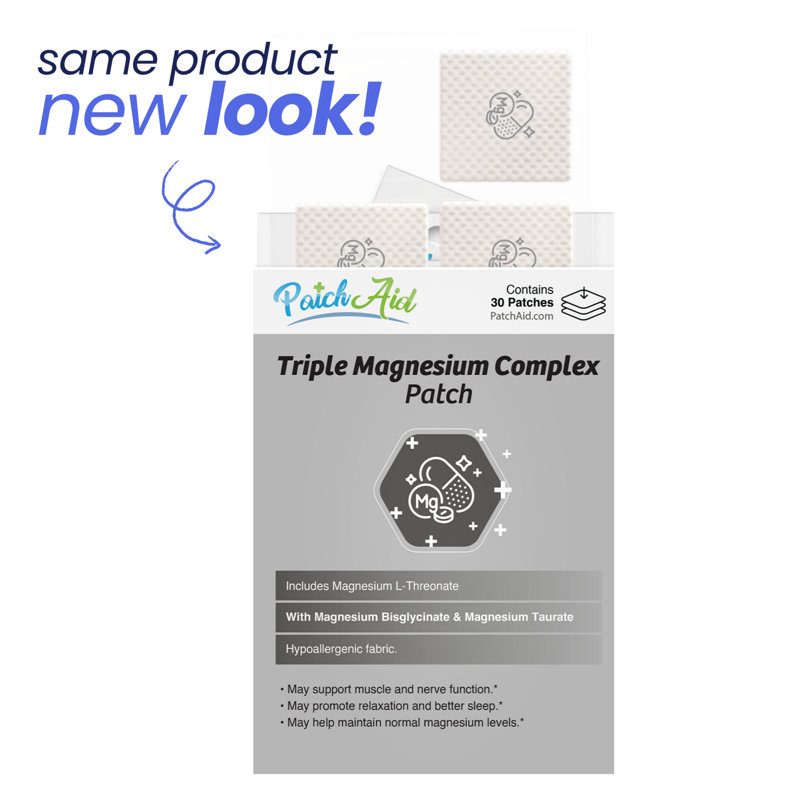 Triple Magnesium Complex Patch