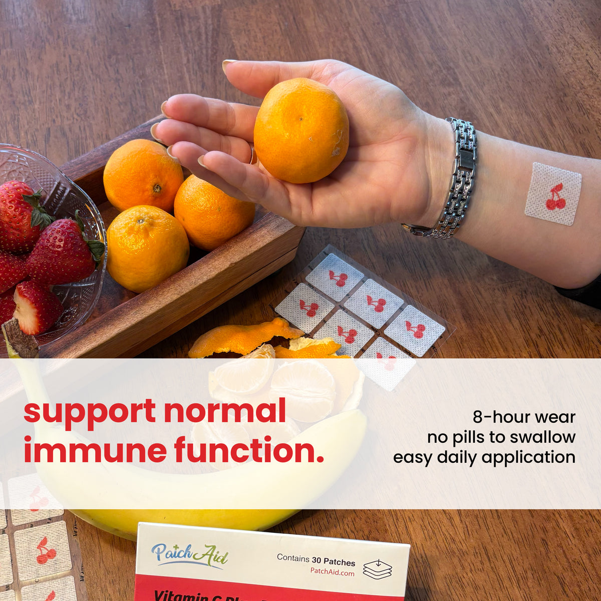 Vitamin C Plus Patch by PatchAid - 8-hour wear