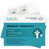Vitamin D3/Calcium Vitamin Patch