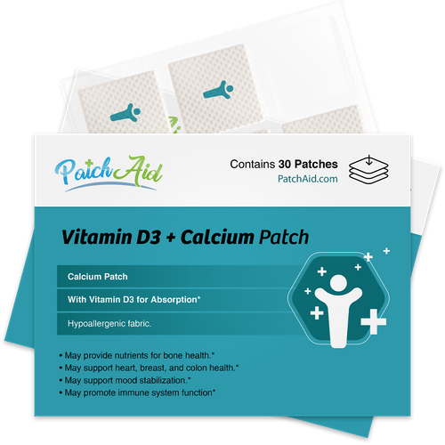 Vitamin D3/Calcium Vitamin Patch