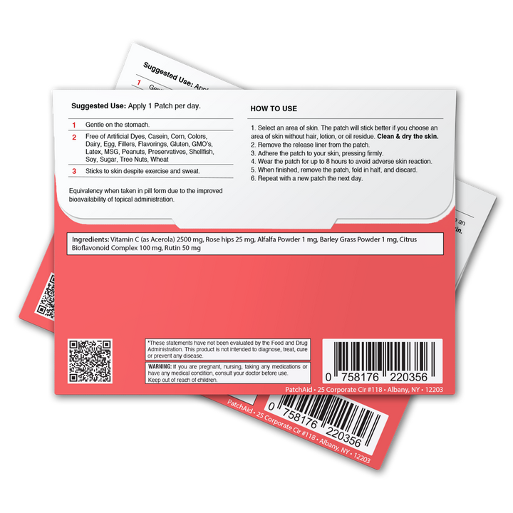 Mega Vitamin Patch Pack