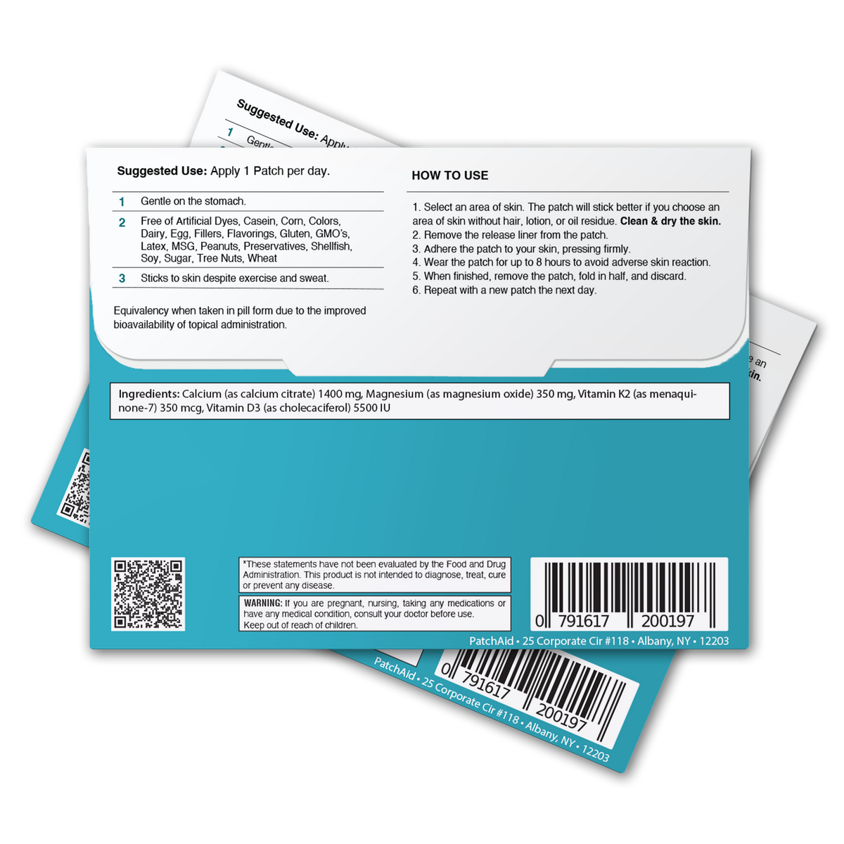 Strong Body Inside and Out Vitamin Patch Pack