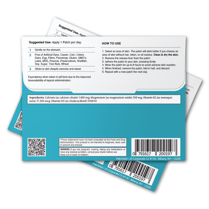 Strong Body Inside and Out Vitamin Patch Pack