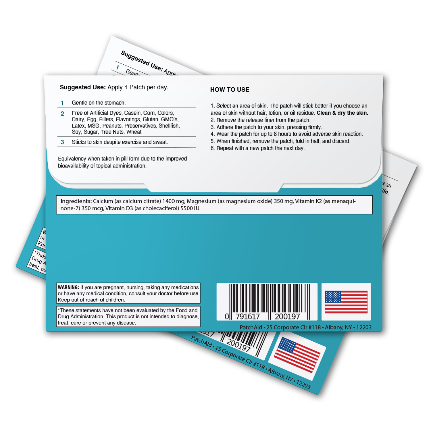 Duodenal Switch Vitamin Patch Pack