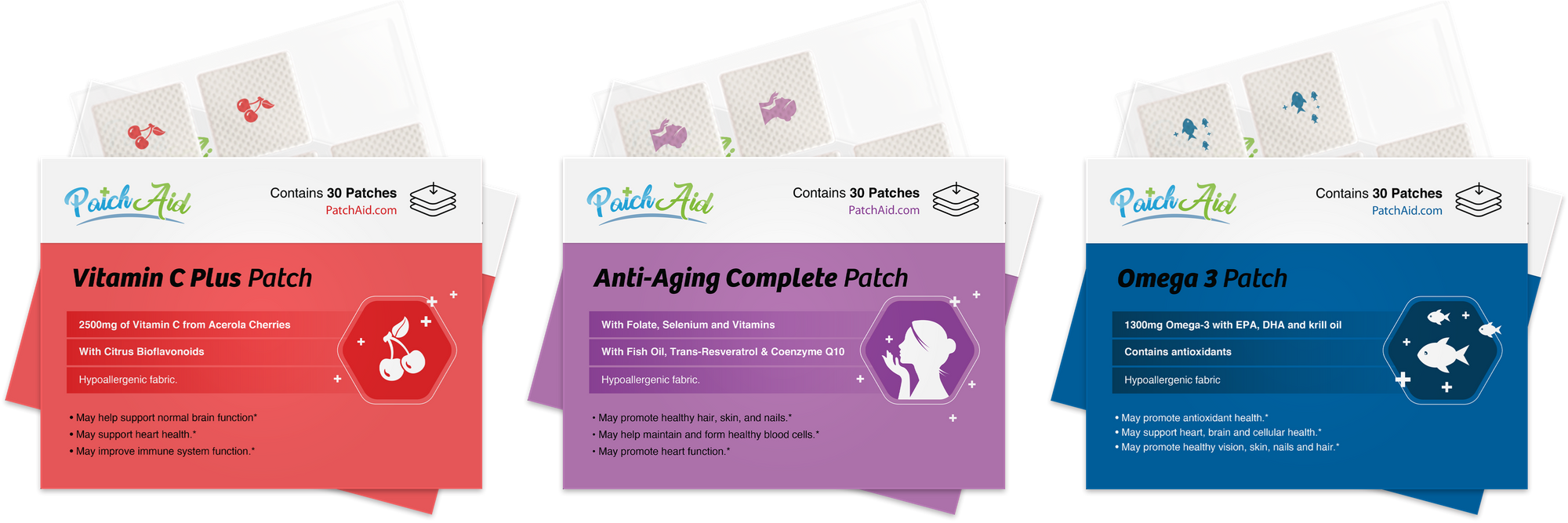 Antioxidant Vitamin Patch Pack