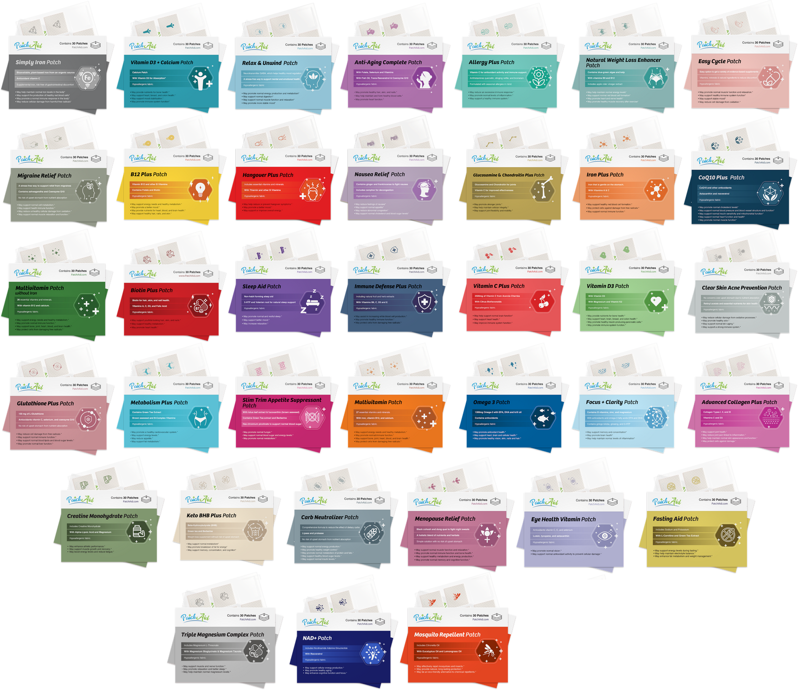 Complete Vitamin Patch Pack